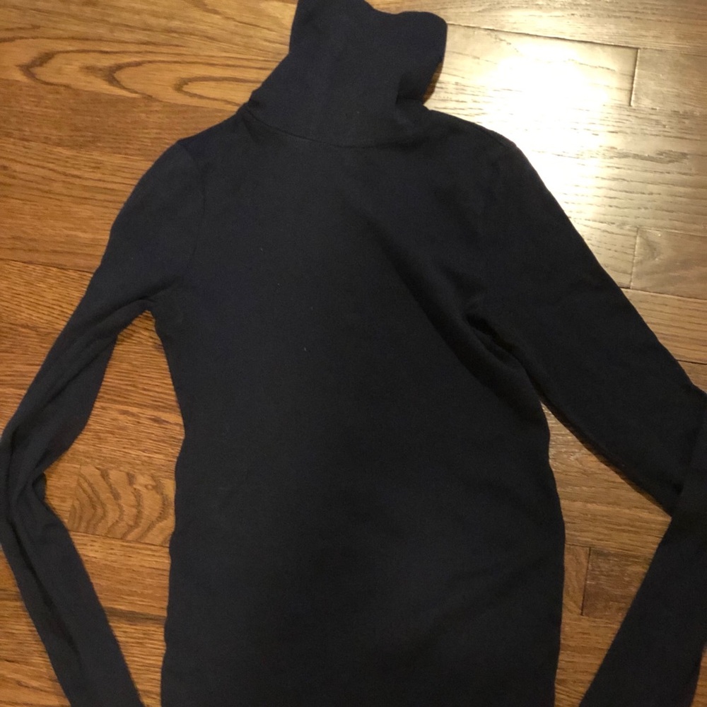 J.Crew navy blue turtleneck